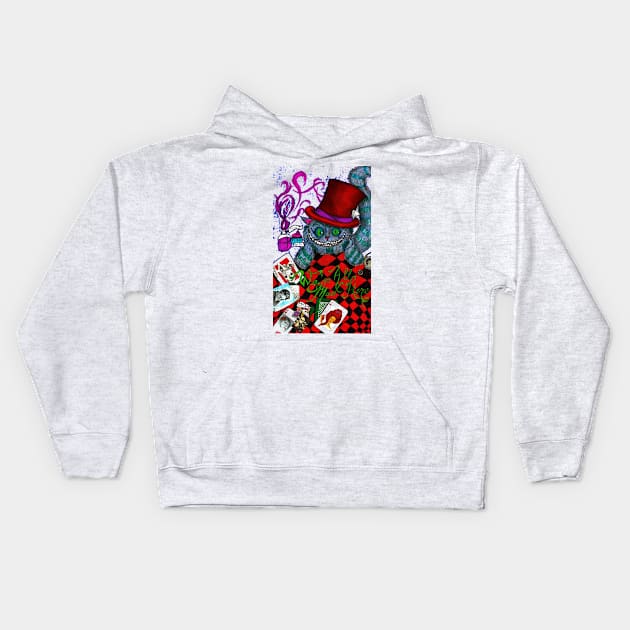 Cheshire Cat Kids Hoodie by BladeAvenger